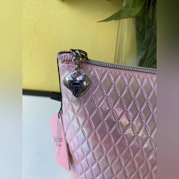 Juicy Couture Pink Iridescent Cosmetics Bag - Picture 4 of 8